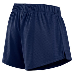 Atlanta Braves Fanatics Women's Mesh Shorts - Navy - Fanatics on Sale