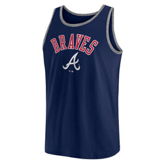 Atlanta Braves Fanatics Bet Tank Top - Navy - Fanatics Online