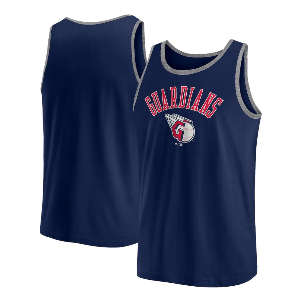 Cleveland Guardians Fanatics Bet Tank Top - Navy - Fanatics Online