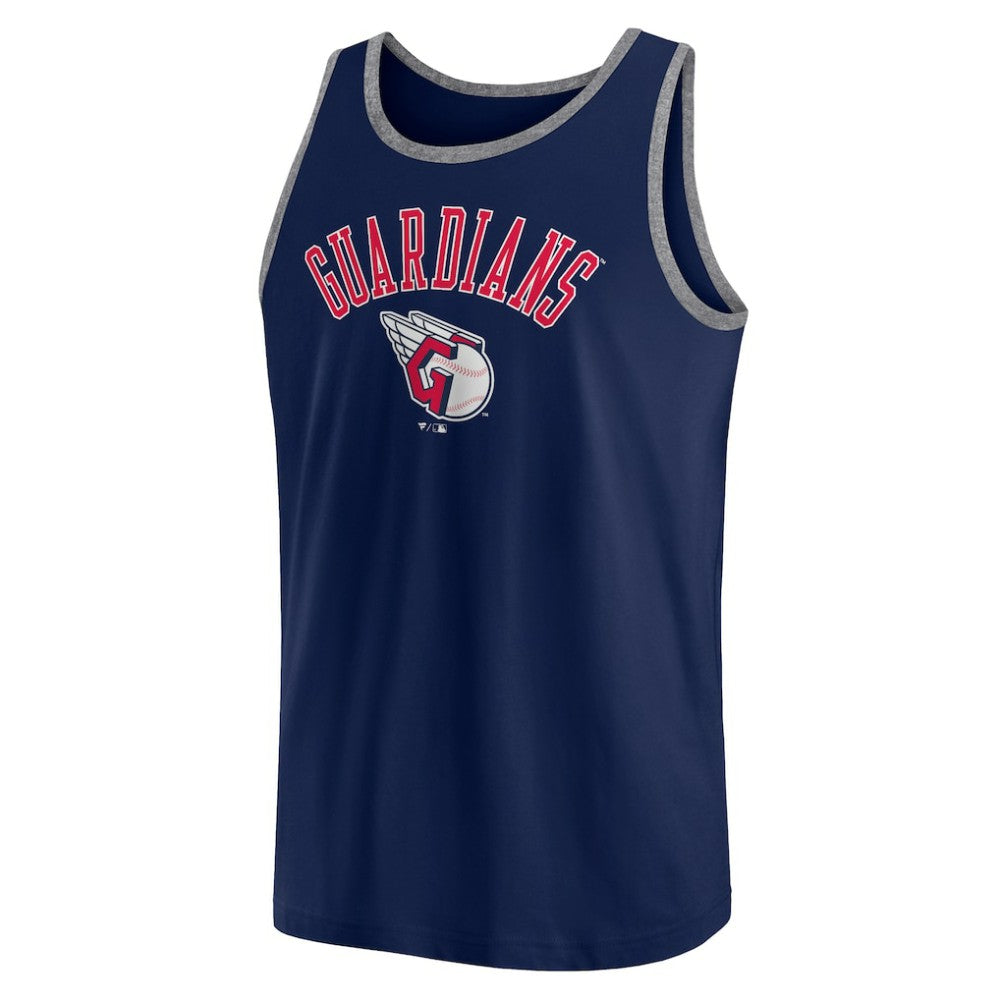Cleveland Guardians Fanatics Bet Tank Top - Navy - Fanatics Online