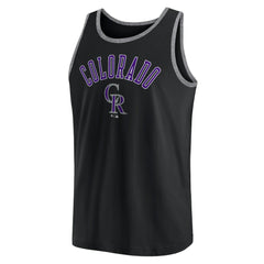 Colorado Rockies Fanatics Bet Tank Top - Black - Fanatics Online