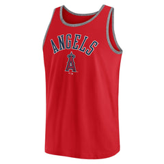 Los Angeles Angels Fanatics Bet Tank Top - Red - Fanatics Online