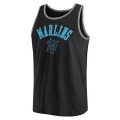 Miami Marlins Fanatics Bet Tank Top - Black - Fanatics Lifestyle
