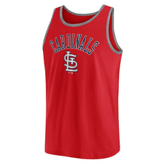 St. Louis Cardinals Fanatics Bet Tank Top - Red - Fanatics on Sale