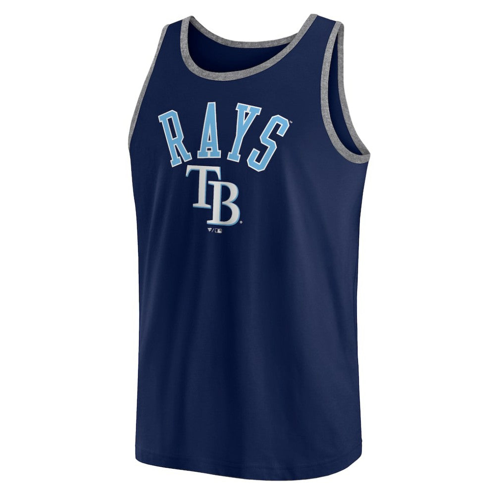 Tampa Bay Rays Fanatics Bet Tank Top - Navy - Fanatics on Sale