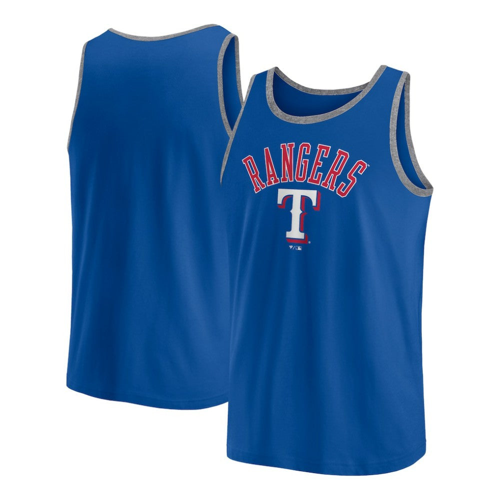 Texas Rangers Fanatics Bet Tank Top - Royal - Fanatics on Sale
