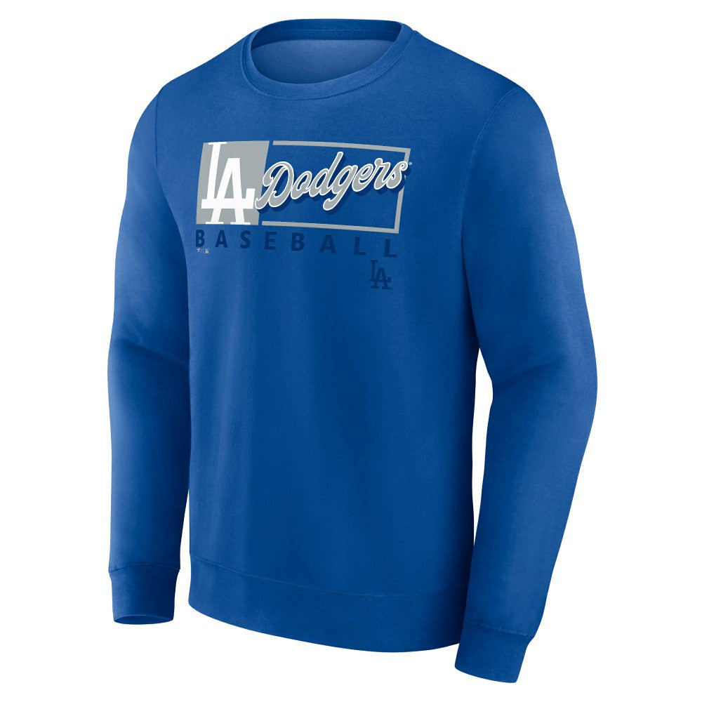 Los Angeles Dodgers Fanatics Focus Fleece Pullover Sweatshirt - Royal - Fanatics on Sale