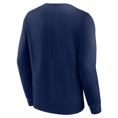 Minnesota Twins Fanatics Focus Fleece Pullover Sweatshirt - Navy - Fanatics Sale