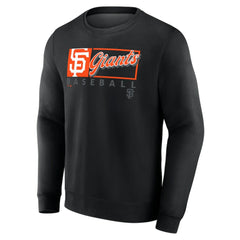 San Francisco Giants Fanatics Focus Fleece Pullover Sweatshirt - Black - Fanatics Online