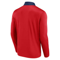 Los Angeles Angels Fanatics Unstoppable Quarter-Zip Top - Red - Fanatics Lifestyle
