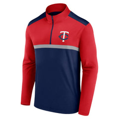 Minnesota Twins Fanatics Unstoppable Quarter-Zip Top - Navy - Fanatics Online