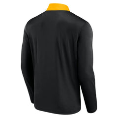 Pittsburgh Pirates Fanatics Unstoppable Quarter-Zip Top - Black - Fanatics Lifestyle