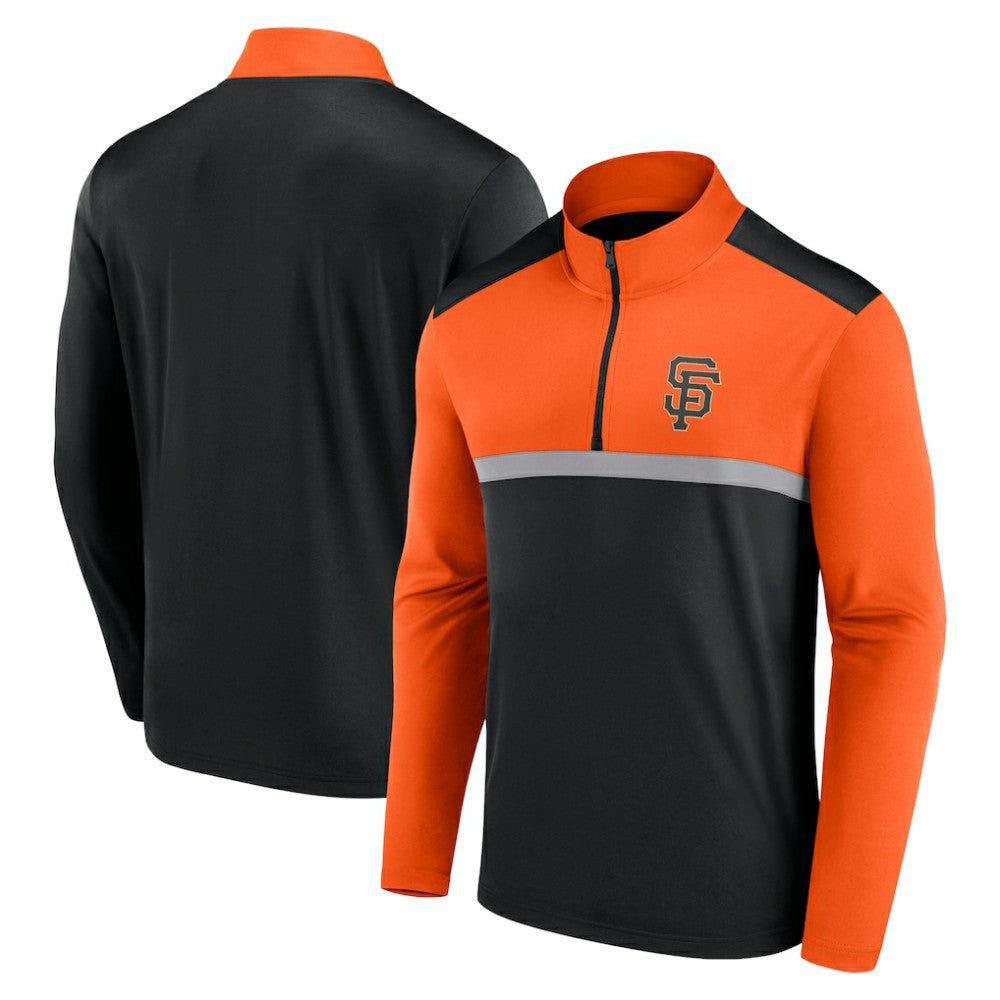San Francisco Giants Fanatics Unstoppable Quarter-Zip Top - Black - Fanatics on Sale