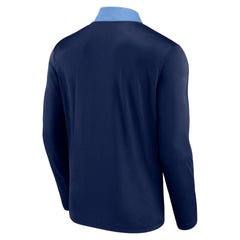 Tampa Bay Rays Fanatics Unstoppable Quarter-Zip Top - Navy - Fanatics Discount