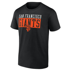 San Francisco Giants Fanatics Hard To Beat T-Shirt - Black - Fanatics on Sale