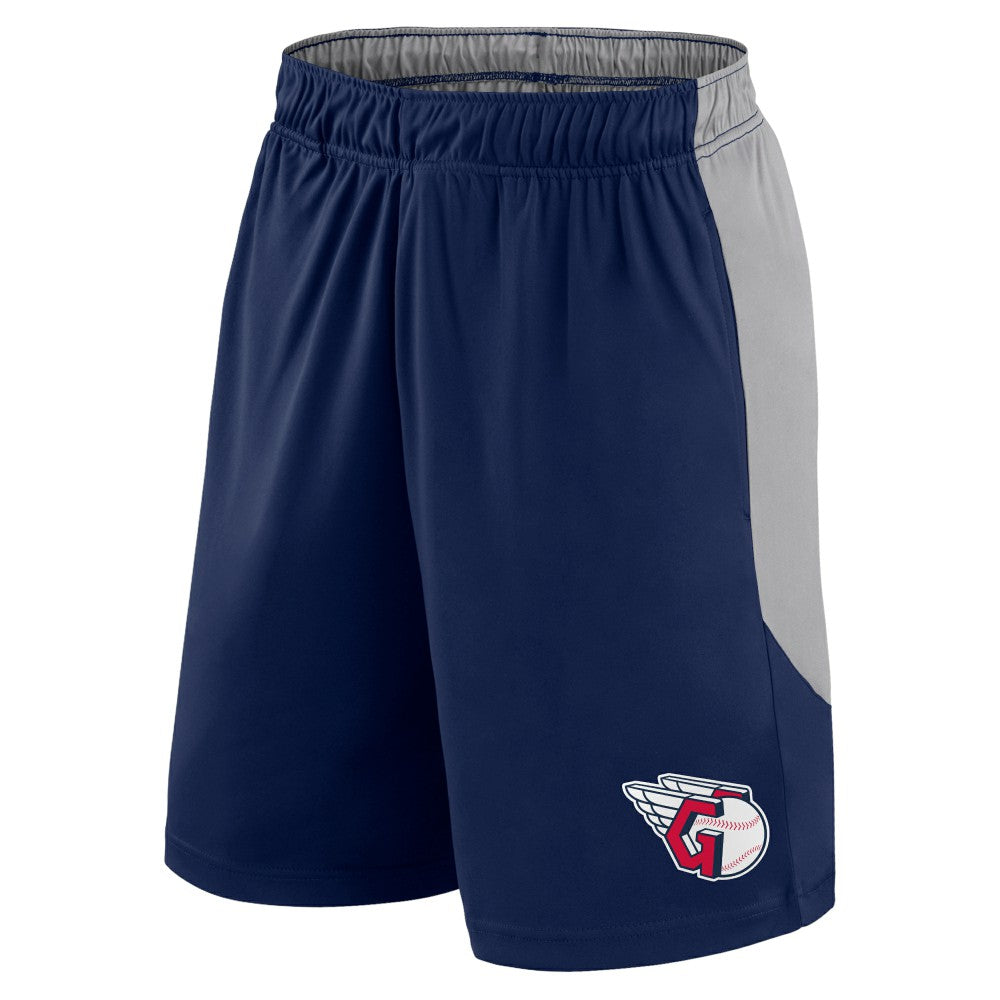 Cleveland Guardians Fanatics Go Hard Shorts - Navy/Gray - Fanatics Lifestyle