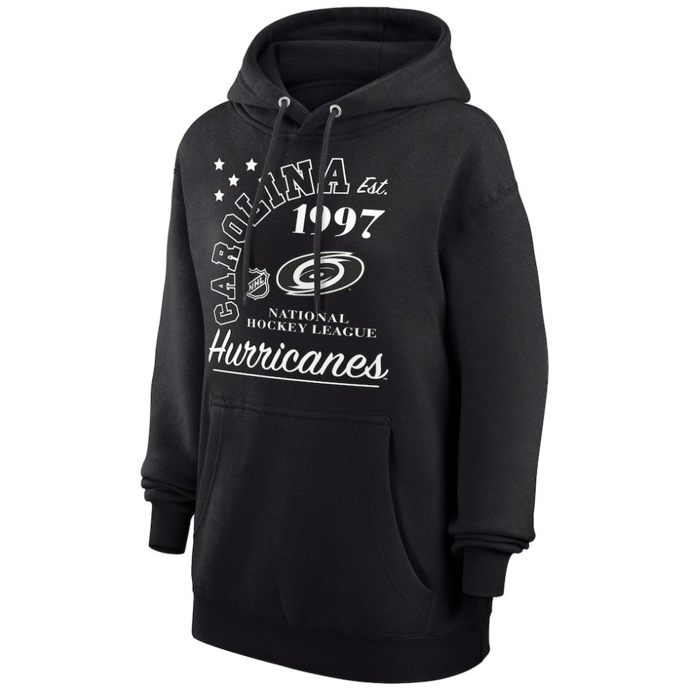 Carolina Hurricanes Starter Arch City Team Graphic Fleece Pullover Hoodie - Black - NHL 200594367