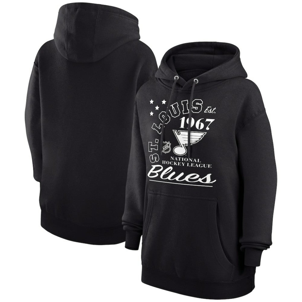 St. Louis Blues Starter Arch City Team Graphic Fleece Pullover Hoodie - Black - NHL 200594380