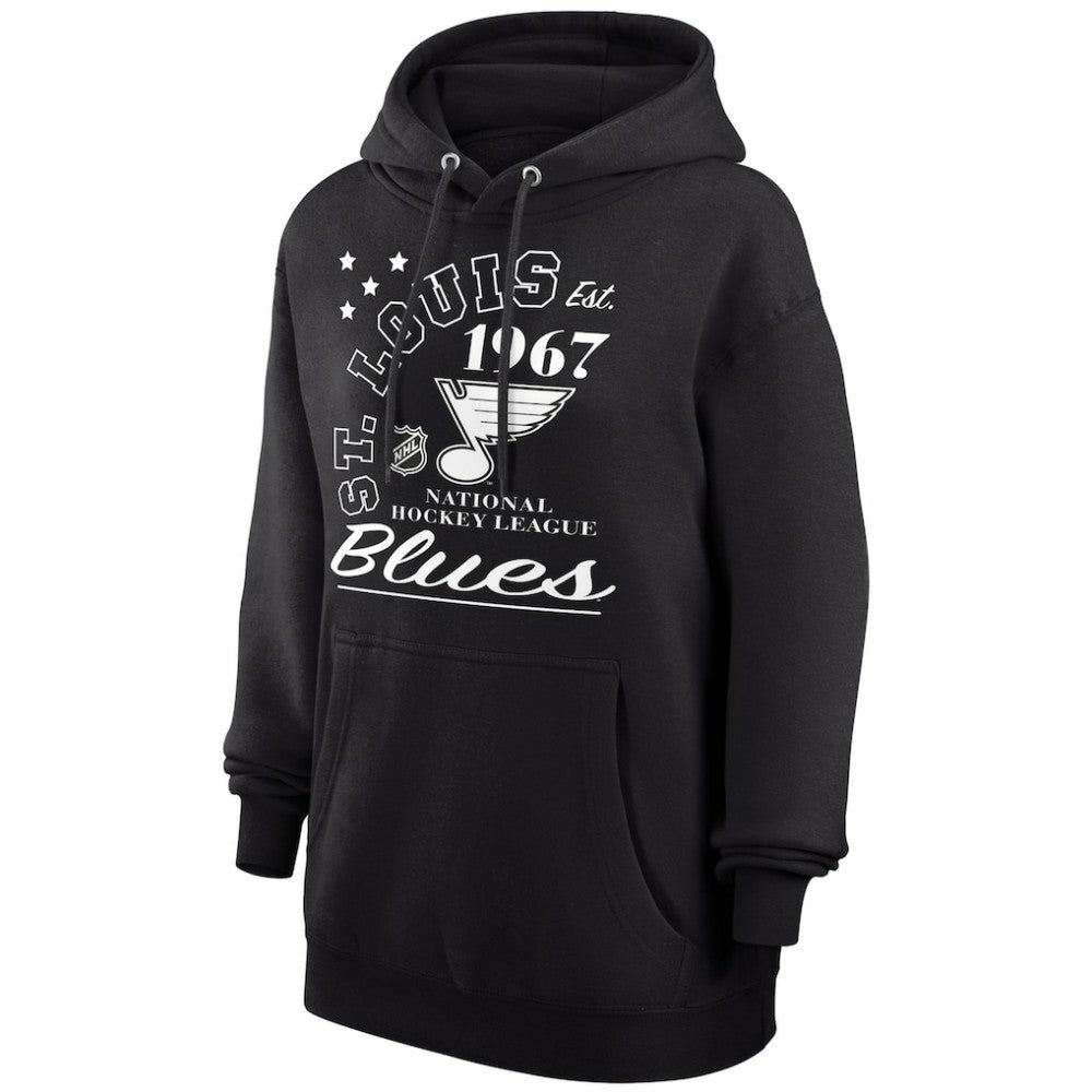 St. Louis Blues Starter Arch City Team Graphic Fleece Pullover Hoodie - Black - NHL 200594380