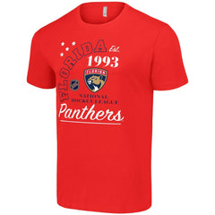 Florida Panthers Starter Arch City Team Graphic T-Shirt - Red - NHL 200594484