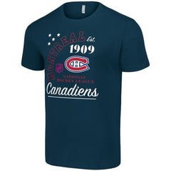 Montreal Canadiens Starter Arch City Team Graphic T-Shirt - Navy - NHL 200594514