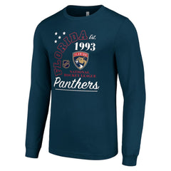 Florida Panthers Starter Arch City Theme Graphic Long Sleeve T-Shirt - Navy - NHL 200594603