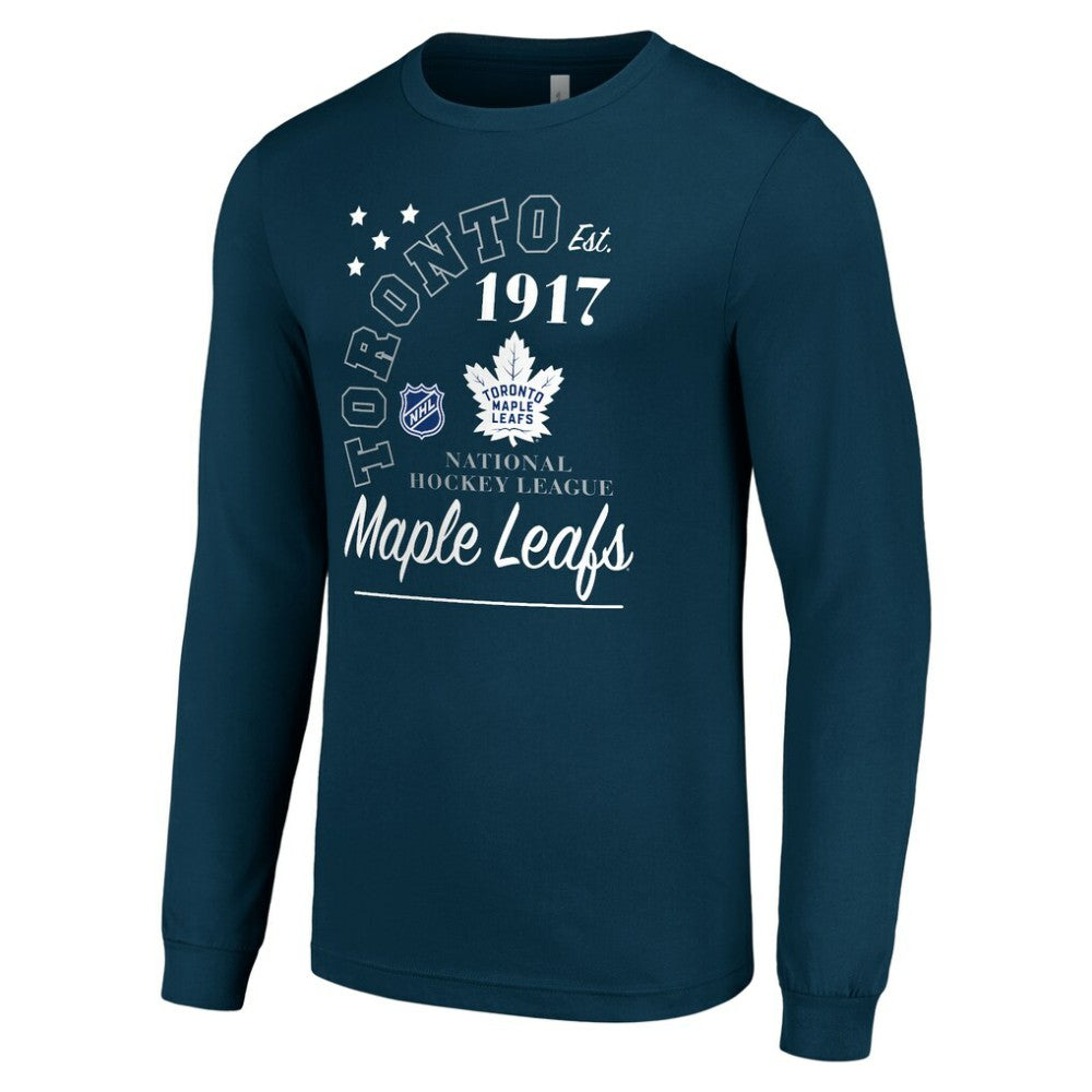 Toronto Maple Leafs Starter Arch City Theme Graphic Long Sleeve T-Shirt - Navy - NHL 200594614