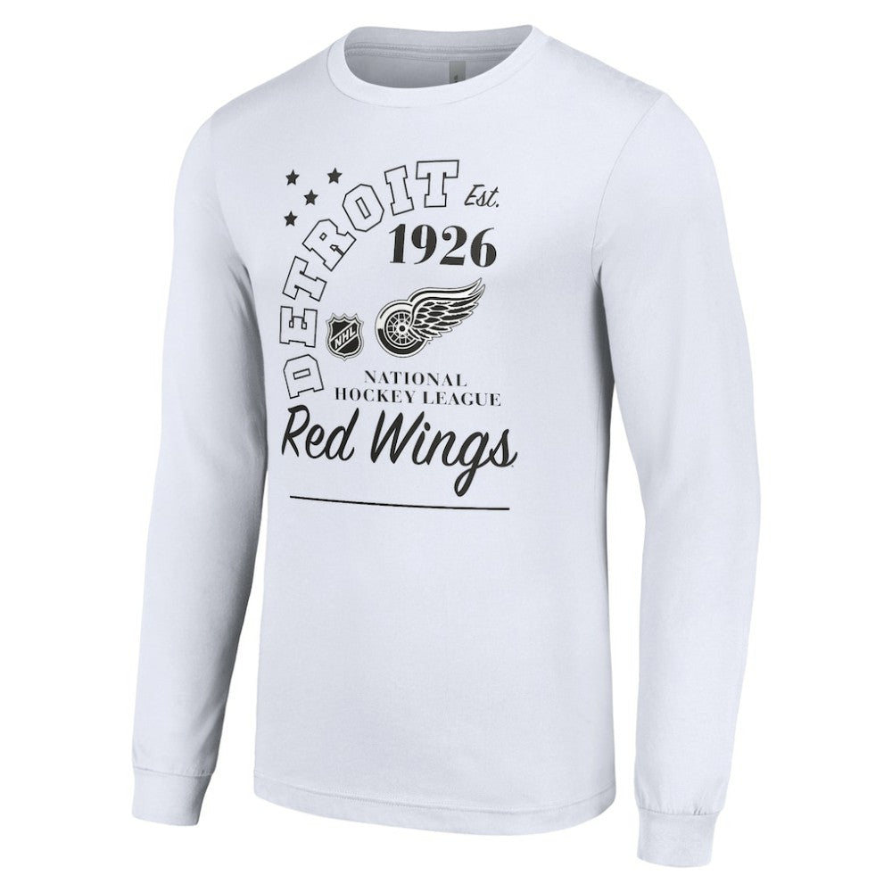 Detroit Red Wings Starter Arch City Theme Graphic Long Sleeve T-Shirt - White - NHL 200594640