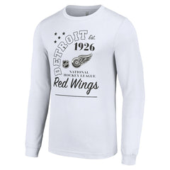 Detroit Red Wings Starter Arch City Theme Graphic Long Sleeve T-Shirt - White - NHL 200594640