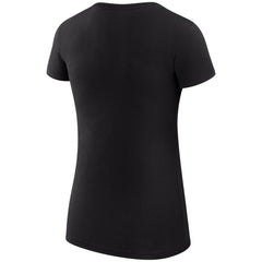 Carolina Hurricanes G-III 4Her by Carl Banks Women's Super-Slim Fit Lightweight Dot Print Team T-Shirt - Black - NHL 200595206