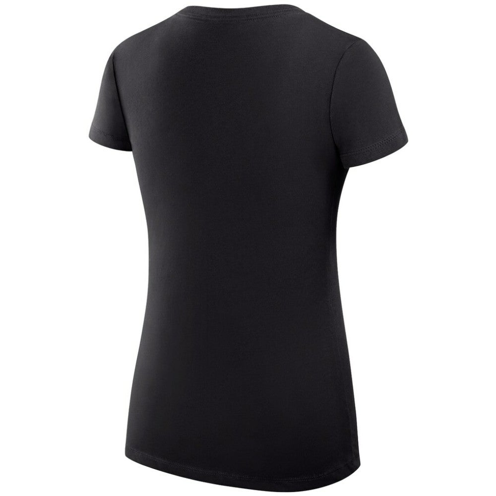 Philadelphia Flyers G-III 4Her by Carl Banks Women's Super-Slim Fit Lightweight Dot Print Team V-Neck T-Shirt - Black - NHL 200595333