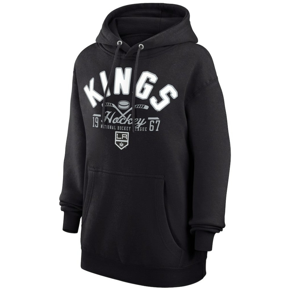Los Angeles Kings Starter Puck Pullover Hoodie - Black - NHL 200595933