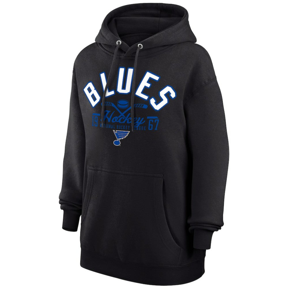 St. Louis Blues Starter Puck Pullover Hoodie - Black - NHL 200595941