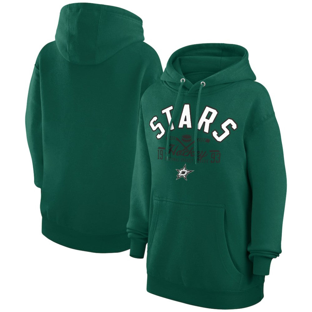 Dallas Stars Starter Puck Pullover Hoodie - Green - NHL 200595975