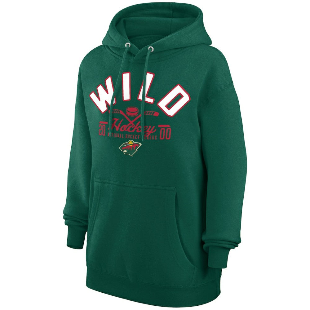 Minnesota Wild Starter Puck Pullover Hoodie - Green - NHL 200595976