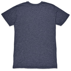 Manchester City Color Crest Twisted Tri-Blend T-Shirt Heather Navy