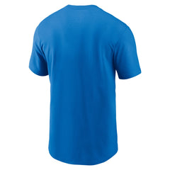 Nike Detroit Lions Primetime Logo Essential T-Shirt Blue
