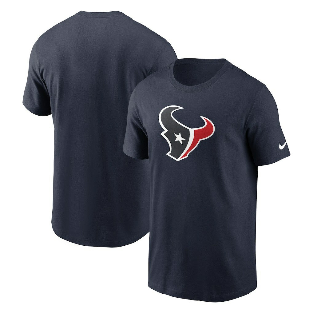Nike Houston Texans Primetime Logo Essential T-Shirt Navy