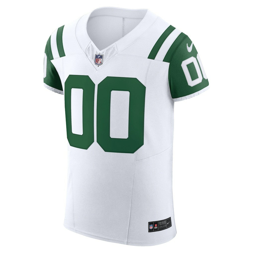 Nike New York Jets Vapor F.U.S.E. Elite Custom Jersey White