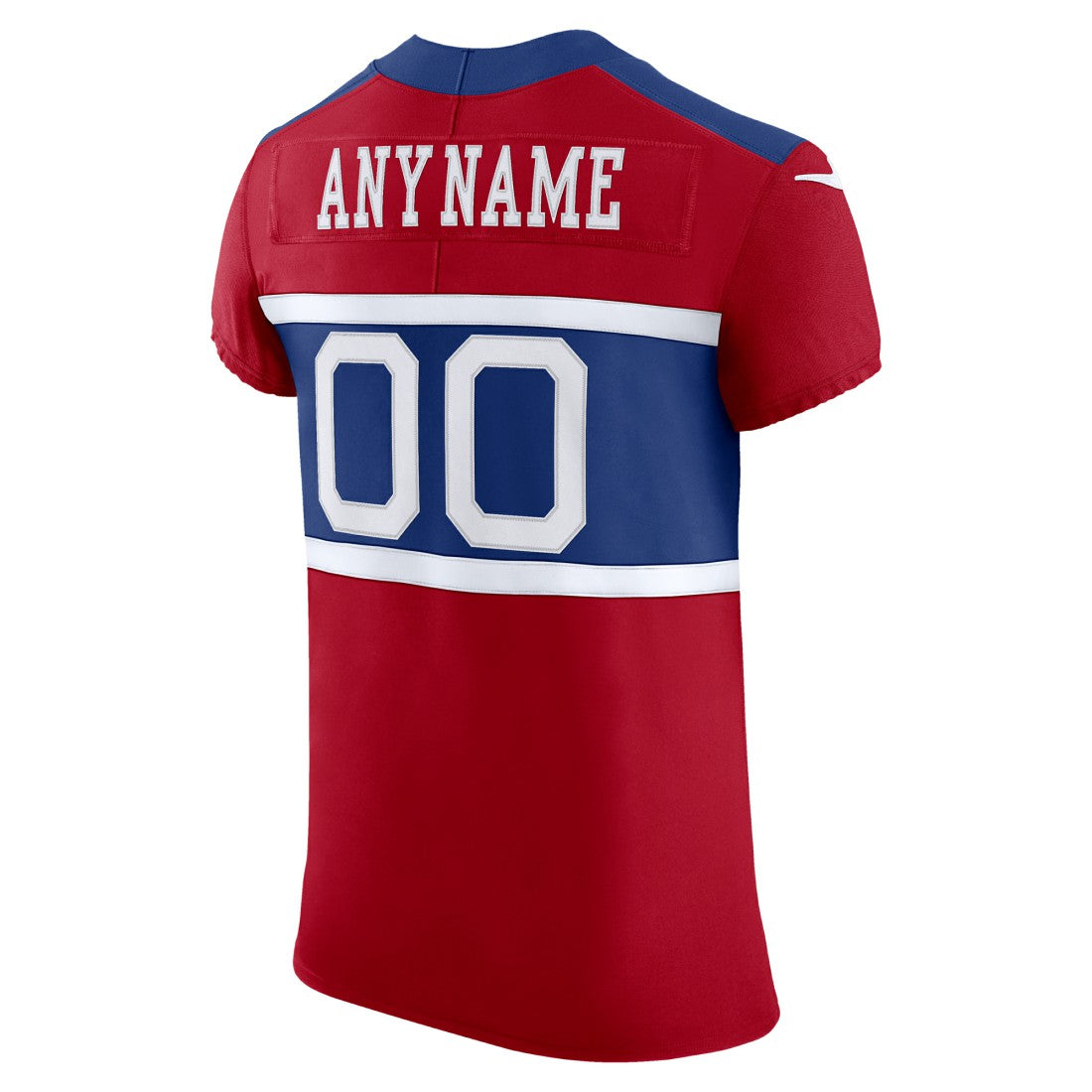 Nike New York Giants Alternate Vapor F.U.S.E. Elite Custom Jersey Red