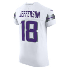 Nike Justin Jefferson Minnesota Vikings Alternate Vapor F.U.S.E. Elite Player Jersey White