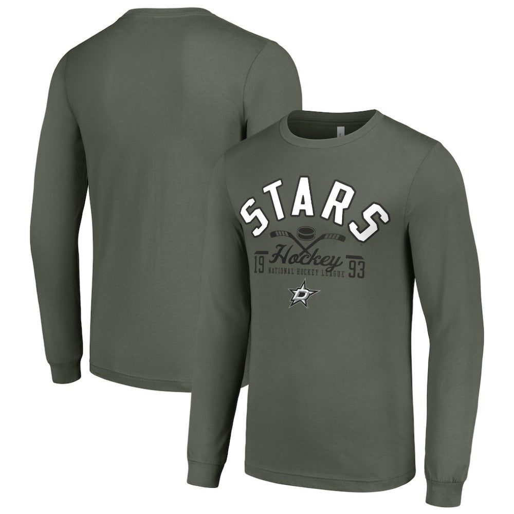 Dallas Stars Starter Puck Long Sleeve T-Shirt - Green - NHL 200597909
