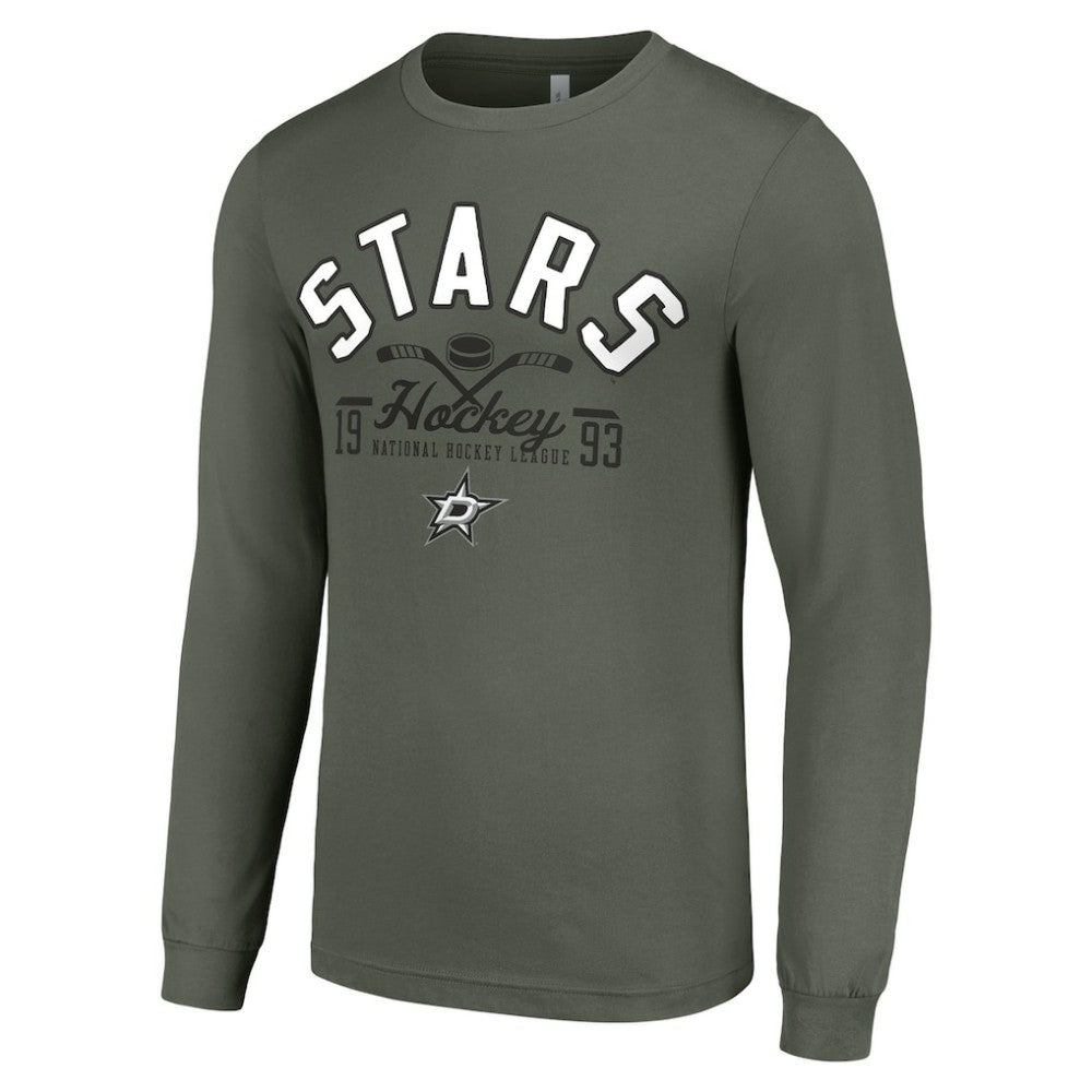 Dallas Stars Starter Puck Long Sleeve T-Shirt - Green - NHL 200597909