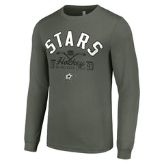 Dallas Stars Starter Puck Long Sleeve T-Shirt - Green - NHL 200597909