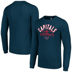 Washington Capitals Starter Puck Long Sleeve T-Shirt - Navy - NHL 200597988
