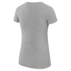 Golden State Warriors G-III 4Her by Carl Banks Women's Super-Slim Fit Lightweight Basketball Love T-Shirt Heather Gray