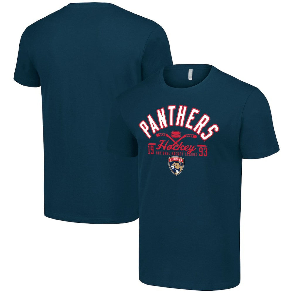 Florida Panthers Starter Half Puck T-Shirt - Navy - NHL 200598182