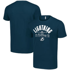 Tampa Bay Lightning Starter Half Puck T-Shirt - Navy - NHL 200598186