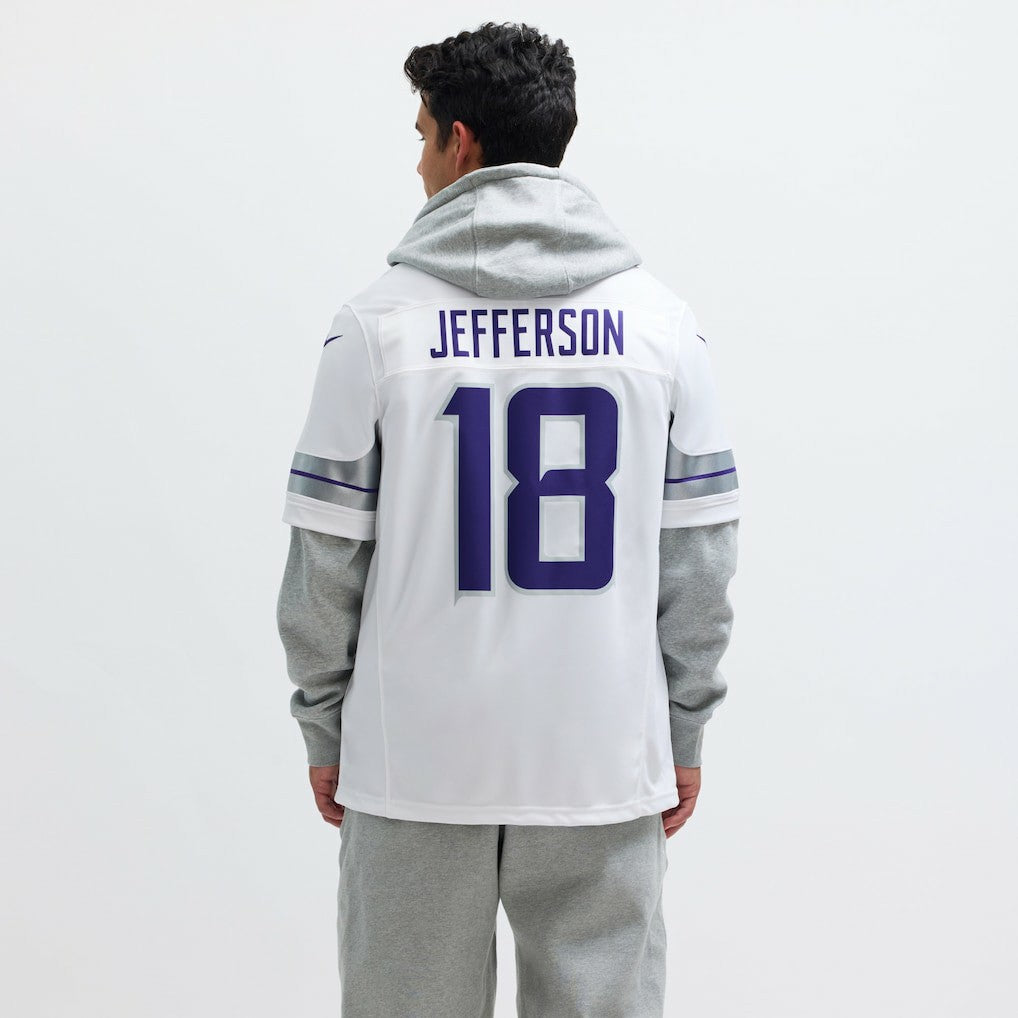 Nike Justin Jefferson Minnesota Vikings Alternate Vapor F.U.S.E. Limited Jersey White
