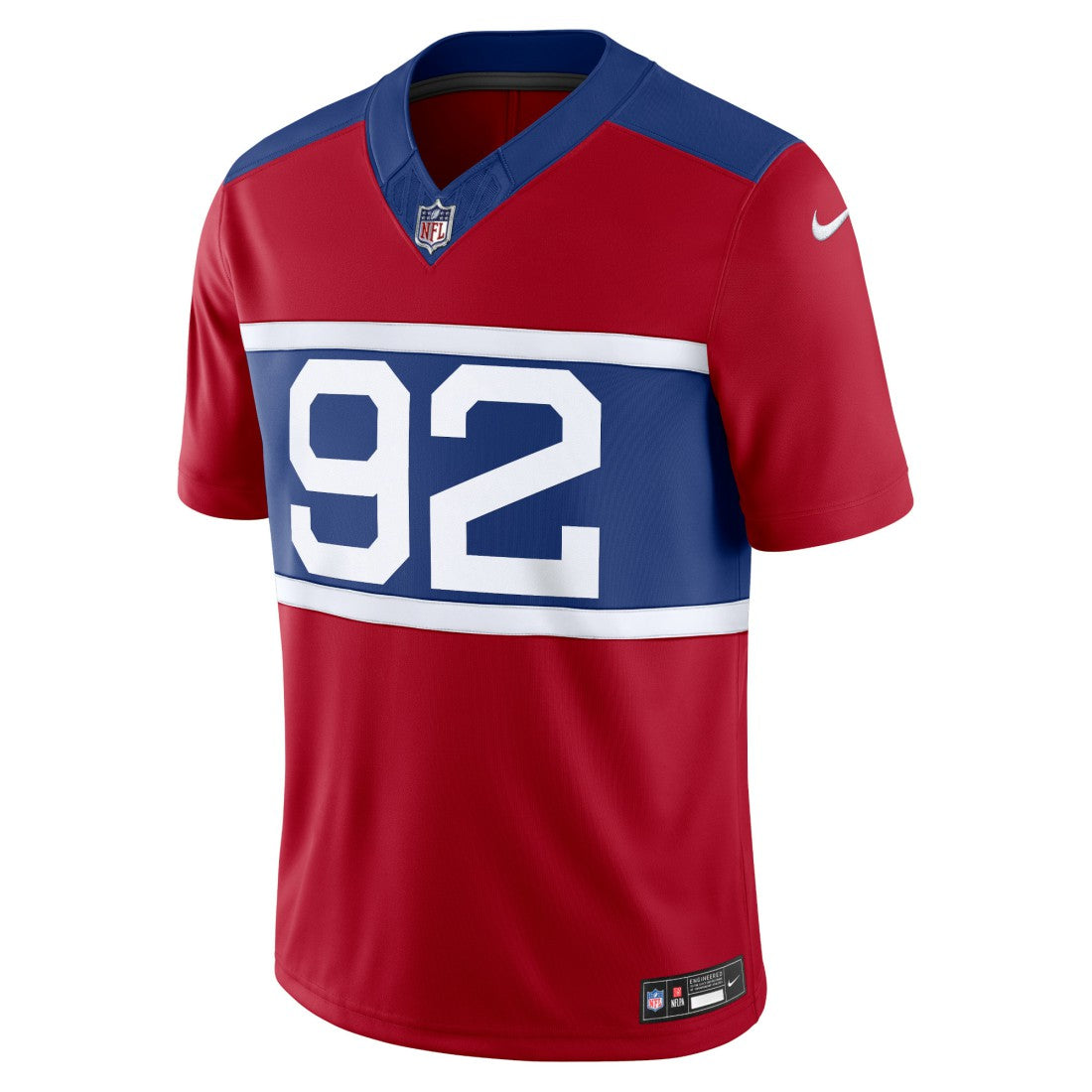 Nike Michael Strahan New York Giants Alternate Vapor F.U.S.E. Retired Player Limited Jersey Century Red